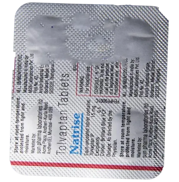 natrise 15mg tablet 4's